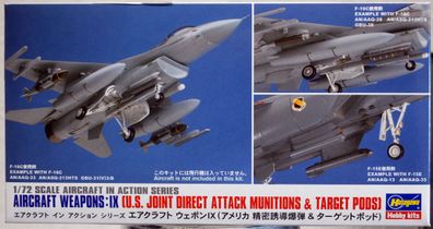 Aircraft Weapons IX US Joint Direct Attack Munitions 1:72 Hasegawa 35114