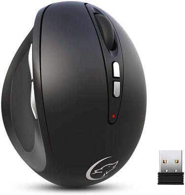 G836 2,4 G kabellose optische Maus, ergonomische vertikale M?use mit 3 einstellb