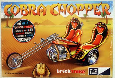 Cobra Chopper Trike Ed "Big Daddy" Roth Trike 1:25 MPC 896 wieder neu 2021
