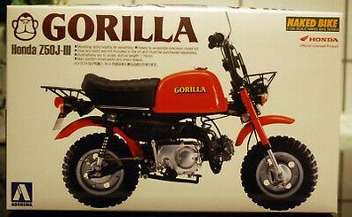 Aoshima 048788 1978 Honda Gorilla Z 50 JZ-3 1:12 Motorrad