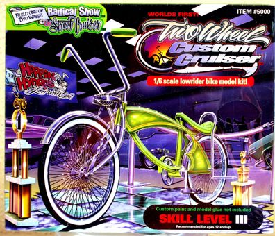 Hoppin Hydros 5000 Lowrider Bicycle 2&acute; n1 Radical Show or Street Cruiser 1:6