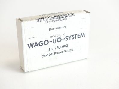 WAGO 750-602 Potentialeinspeisung - ungebraucht!