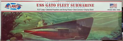 Atlantis 743 USS Gato Submarine U-Boot WK 2 1:240