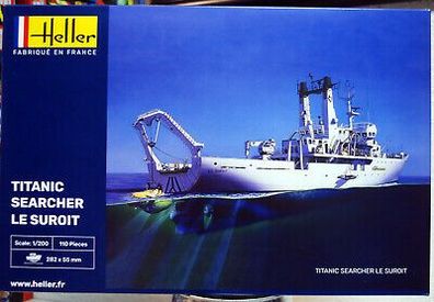 1975 Le Suroit Titanic Searcher Forschungsschiff 1:200 Heller 80615