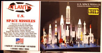US Space Missiles 36 Missiles 1:128 Atlantis 6871
