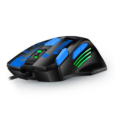 Druckpistole Gaming Maus USB Optische Maus RGB8 Tasten Ergonomische Maus mit 7 H