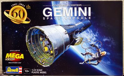 Revell 3705 1964/2024 60 Jahre Gemini Programm ltd. Run1:24