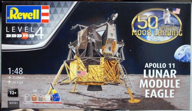 1969 Apollo 11 Lunar Module "Eagle" 1:48 Revell 03701