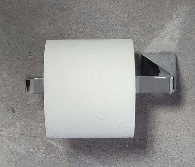 Tresa Toilettenpapierhalter ohne Deckel. Metall verchromt. LimitedEdition