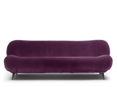Prianera Luxus Sofa 3 Sitzer Sofas Sitz Stoff Design Couch Möbel Stil Textil Neu