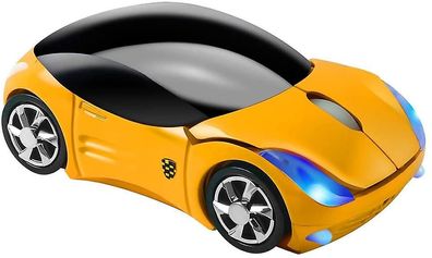 2,4 GHz kabellose Maus, coole 3D-Sportwagenform, ergonomische optische M?use mit