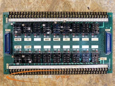 Mitsubishi RC1A Mazak Relay Board D70MA001860