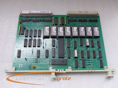 Heller CPU 67 uni-Pro C 23.040220-11004 20.002 022-6 Karte gebraucht guter Erhal