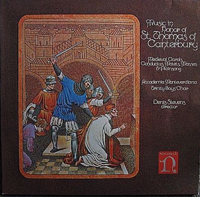 Nonesuch Records NON 32 809 (C) - Music In Honor Of St. Thomas Of Canterbury (Me