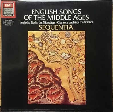 Deutsche Harmonia Mundi 7 49192 1 - English Songs Of The Middle Ages = Englische