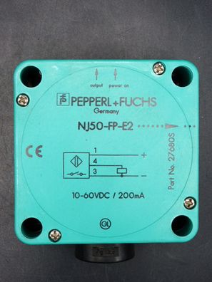 Pepperl + Fuchs NJ50-FP-E2 Induktiver Sensor 27680S