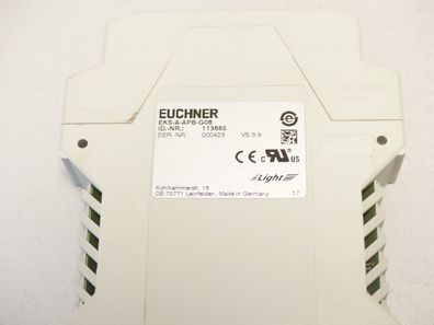 Euchner EKS-A-APB-G08 Modul ID.-NR: 113665 SN:000423