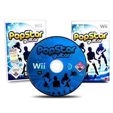 Wii Spiel Popstar Guitar ohne Airg Aufsatz