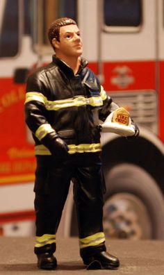 77509 American Diorama Fire Chief Feuerwehr Polizei 1:24