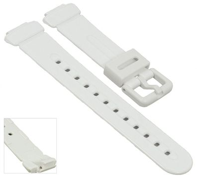 Baby-G Armband | für Damenuhr Casio BG-169 Resin weiß