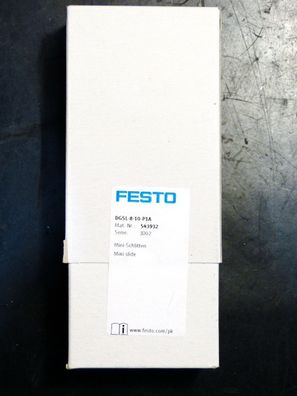 Festo DGSL-8-10-P1A Mini-Schlitten 543932 > ungebraucht! <