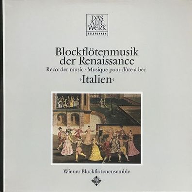 Telefunken 6.42033 AW - Blockflötenmusik Der Renaissance ›Italien‹ (Recorde