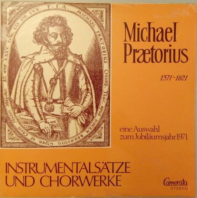 Camerata (2) CMS 30044 LP - Michael Praetorius - Instrumentalsätze Und Chorwerk