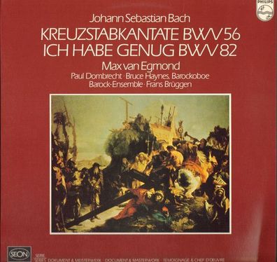 Philips 6575 093 - Kantaten "Kreutzstab" (BWV 56) & "Ich Habe Genug" (BWV 82)