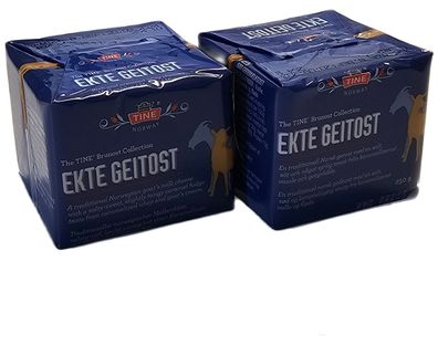 Ekte Geitost Norwegian Cheese Ziegenkäse 2 x 250g