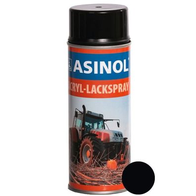 RAL 9021 Teerschwarz stumpfmatt Acryl-Lackspray 400 ml