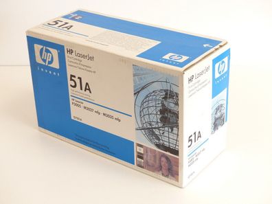 Hewlett Packard Q7551A Druckerpatrone Schwarz - ungebraucht!