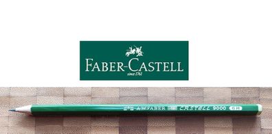 Bleistift Castell 9000 6H, Härtegrad:6H Besonders extra hart FABER-CASTELL119016