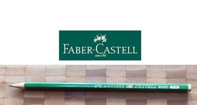Bleistift Castell 9000 7H, Härtegrad: 7H Besonders extra sehr hart FABER-CASTELL