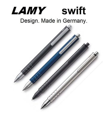 LAMY swift Tintenroller mit Druckmechanik, ohne Kappe Modelle 330, 331, 334