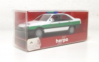 Modellauto H0 1/87 Herpa 042024 Opel Omega Polizei