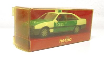 Modellauto H0 1/87 Herpa 4114 Opel Omega Polizei