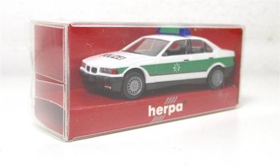 Modellauto H0 1/87 Herpa 041768 BMW 325i Polizei