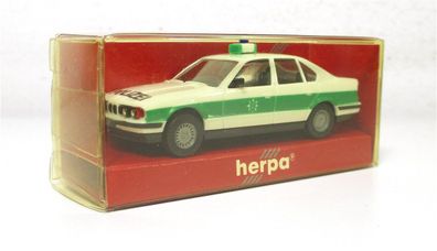 Modellauto H0 1/87 Herpa 4112 BMW 525i Polizei