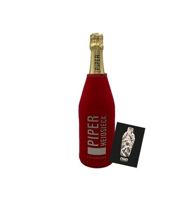 Piper-Heidsieck Brut Champagner 12% vol. 0,75l Ice Jacket Set- [Enthält Sulfite