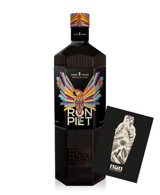 RON PIET XO 3 Years Old Rum (37,5% Vol.) 0,7l- [Enthält Sulfite]