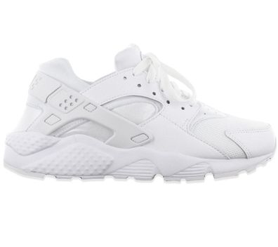 Nike Huarache Run GS - Damen Schuhe Weiß-Platinum