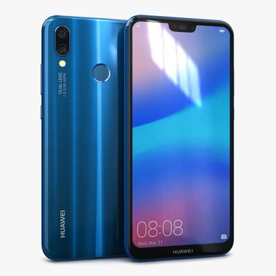 Huawei P20 Lite Dual Sim ANE-LX1 64GB LTE Smartphone Klein Blue Neu OVP versiegelt
