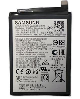 Original Samsung Galaxy A14 5G Akku Batterie WT-S-W1 5000mAh (BJ 2022)