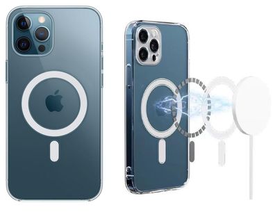 Wisam® Apple iPhone 12 (6.1) MagSafe Silikon Case Schutzhülle Magnetisches Case
