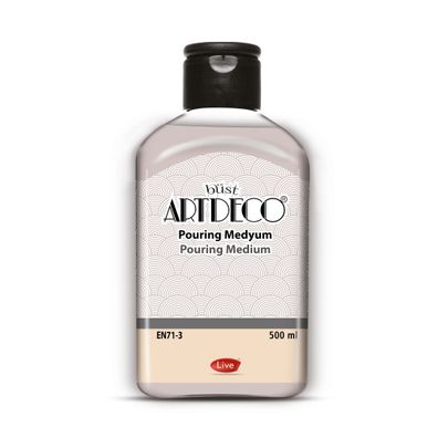 büst Artdeco Pouring Medium | 500 ml | Fließtechnik und Acryl Pouring