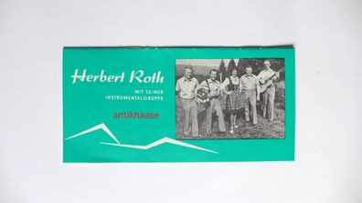 Amiga Schallplatten Reklame Werbung Heft Herbert Roth DDR