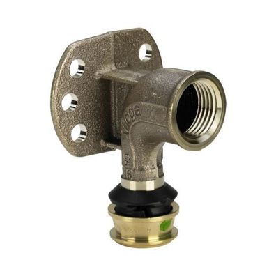 Viega Wandscheibe mit SC Raxofix 5325.5 in 16mm x Rp1/2 Siliziumbronze