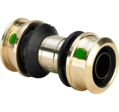 Viega Kupplung mit SC Raxofix 5315 in 25mm x 16mm Siliziumbronze