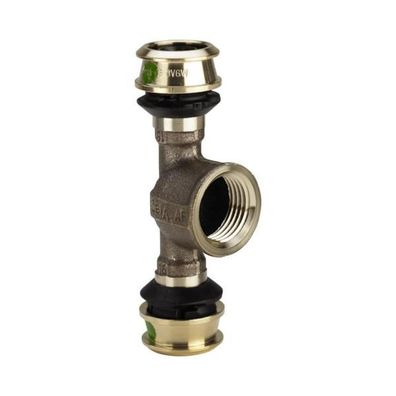 Viega T-Stück mit SC Raxofix 5317 in 40mmxRp3/4x40mm Siliziumbronze