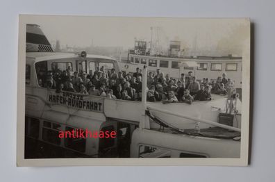 AK Hamburg Grosse Hafen Rundfahrt 1955